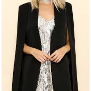 SOLD Cape blazer vest jacket